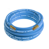 Continental 1/2" x 100' Blue EPDM Rubber Air Hose, 300 PSI, 1/2" MNPT x FNPSM HZU05030-100-31